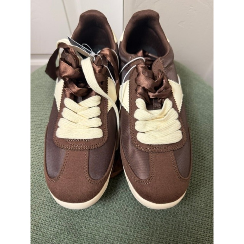 NEW Universal Thread Skyler Brown/Cream Women's sneakers Size 7.5 - Picture 3 of 8
